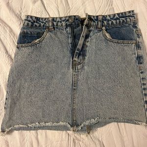 Jean skirt